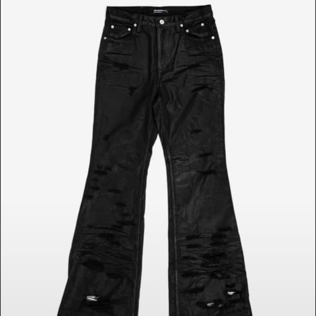 선데이오프클럽 래비지 플레어 데님 구매합니다