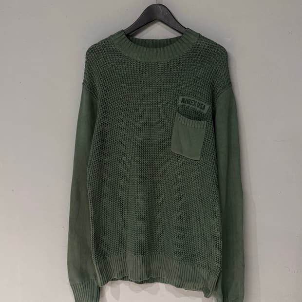 아비렉스 아미 컴배트 니트 스웨터
