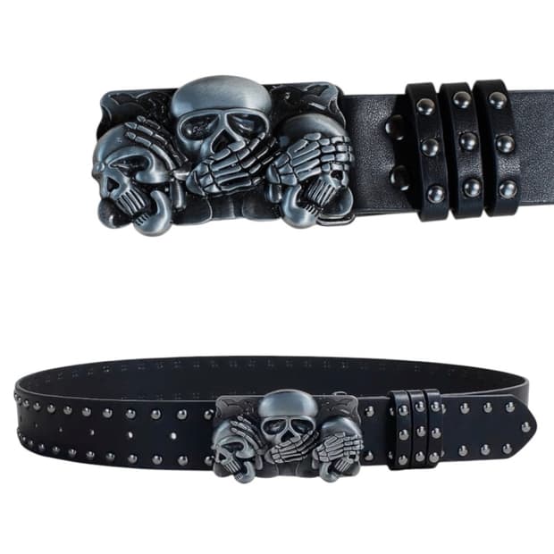 VTG mood SKR stud belt 