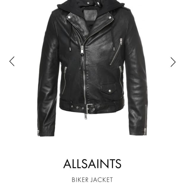 올세인츠 후드 가죽자켓 구합니다