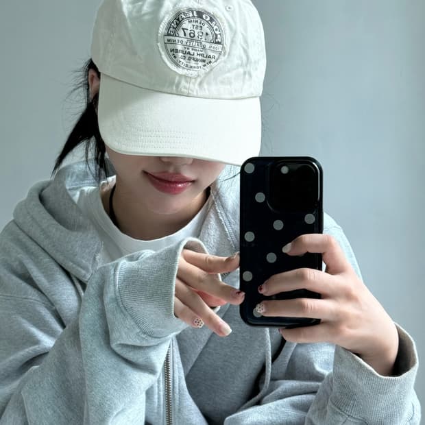 폴로 진스 아이보리 올드캡