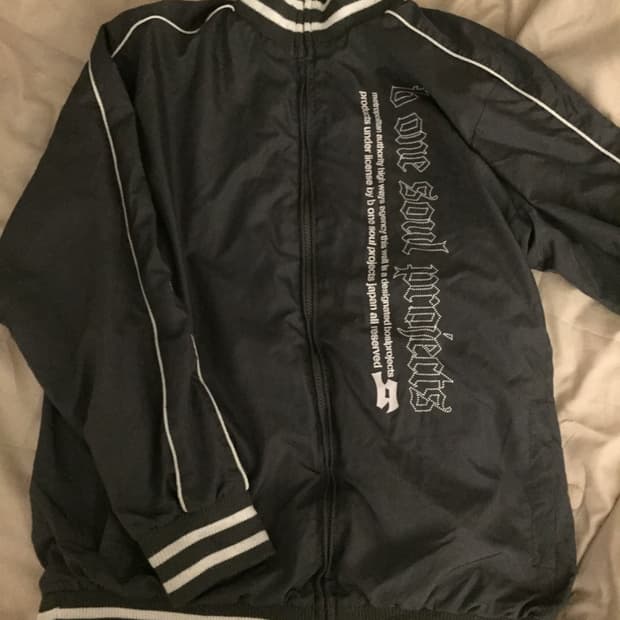 일본 펑크코어 리버시블 집업