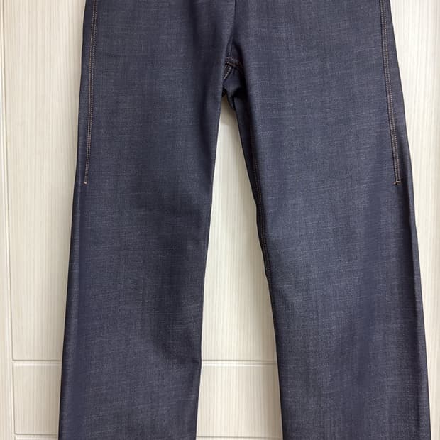 straight fit denim - indigo