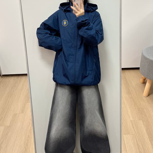 나이키 03-04 인터밀란 인테르 후드 바람막이 자켓