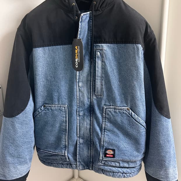 슈프림 디키즈 데님 워크자켓 M