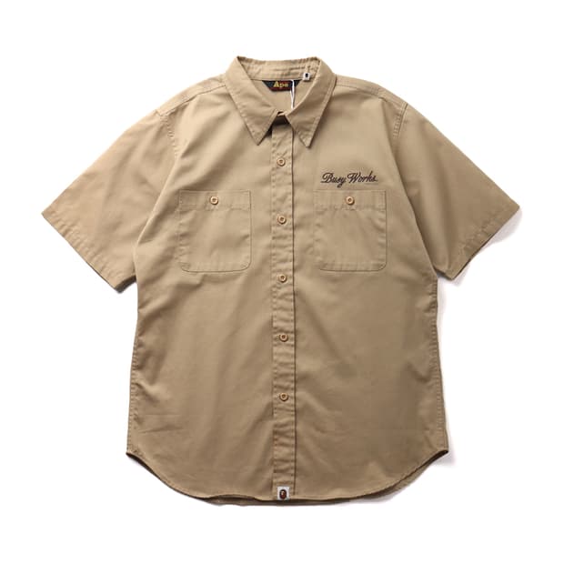 A BATHING APE 90-00s Work Shirt