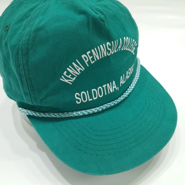 빈티지 Kenai College 로프캡 P1250