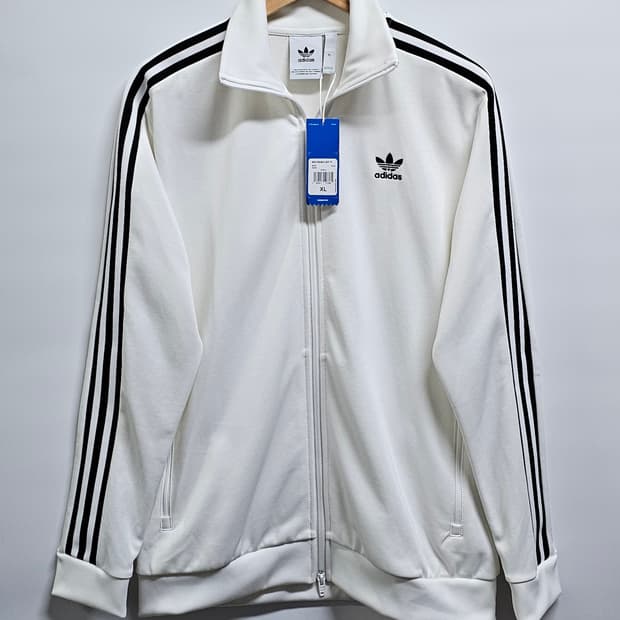 아디다스 베켄바우어 화이트 트랙탑져지 XL 새상품