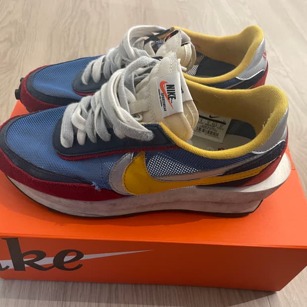 나이키 사카이 와플 빨파 270