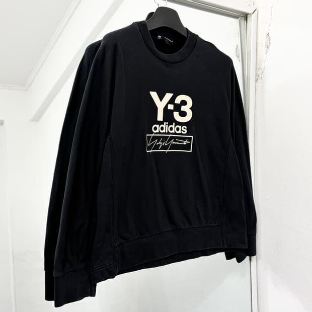 Y-3 요지 야마모토 11주년 맨투맨