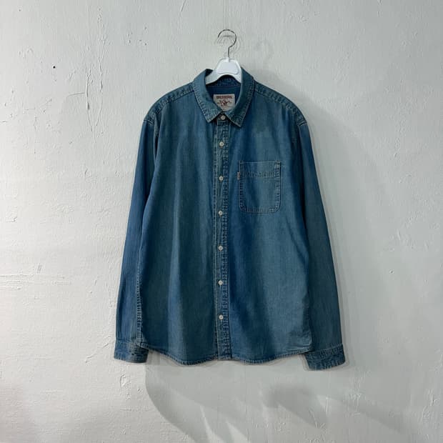 트루릴리전 데님 청남방 L