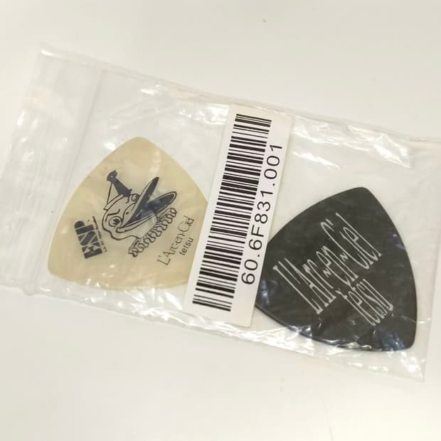 ESP LArc~en~Ciel 테츠 기타 피크 세트 미사용품
