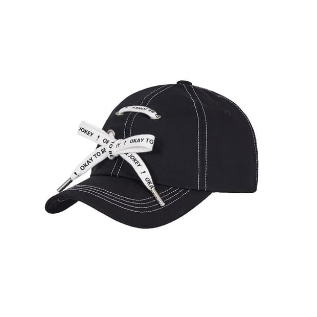 오케이투비조끼 슈레이스 볼캡 #블랙