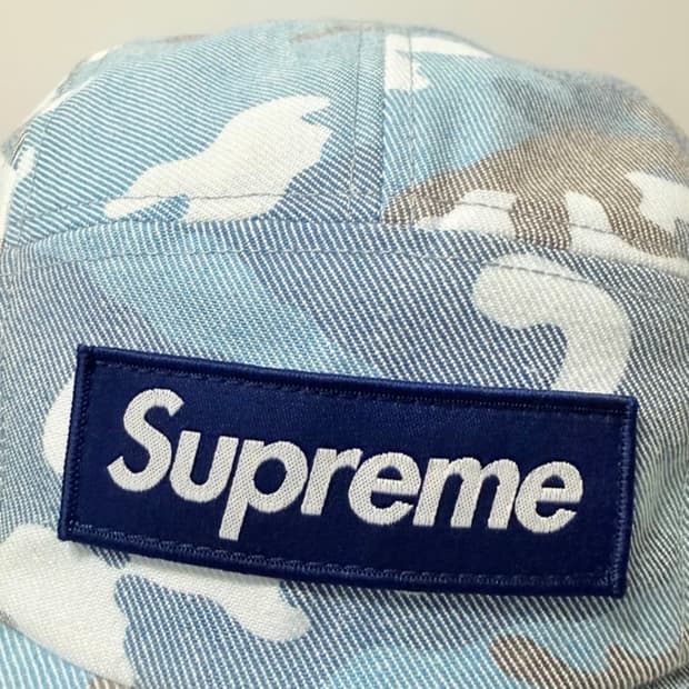 슈프림 워시드아웃 카모 캠프캡 19SS