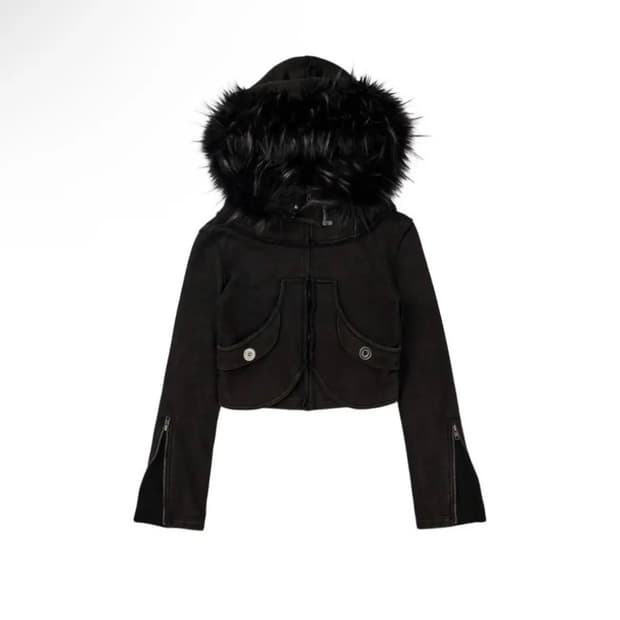 Bonienkiye 보니앤키예 퍼 후드집업 3사이즈 구매