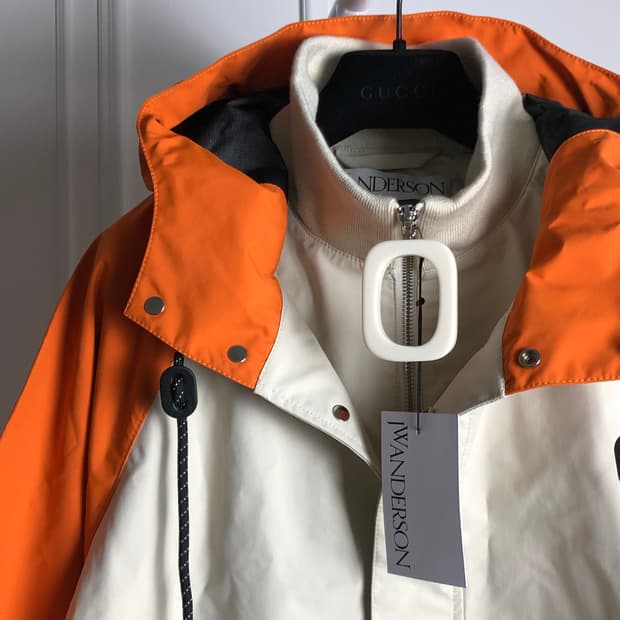 JW앤더슨 투톤 레이어드 자켓