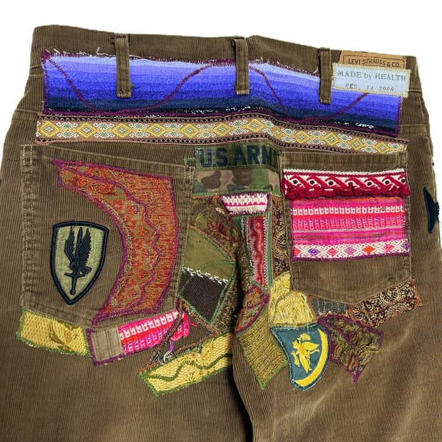 34) 80s 리바이스 517베이스 코듀로이 MADE by HEALTH