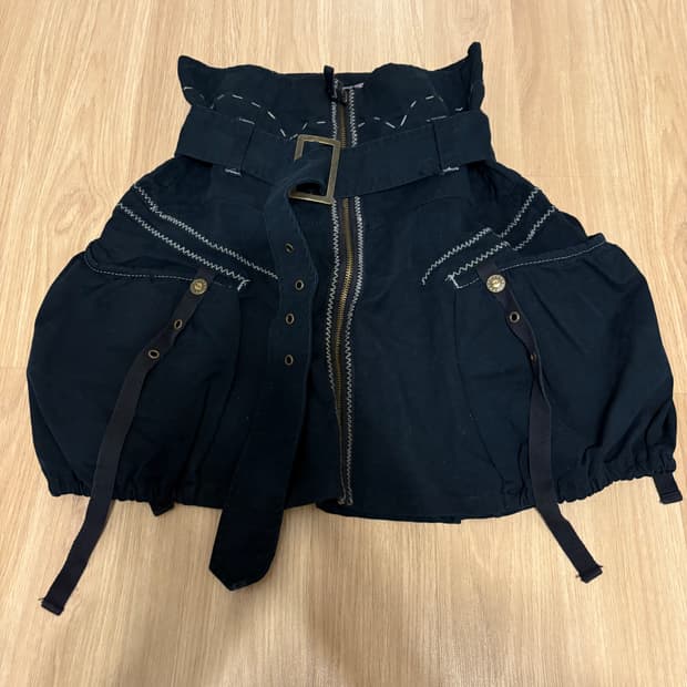 빈티지 호박 스커트