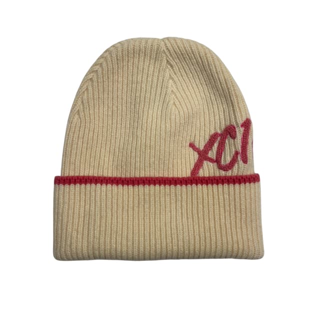 FUBU 푸부 빈티지 아이보리 비니 OS