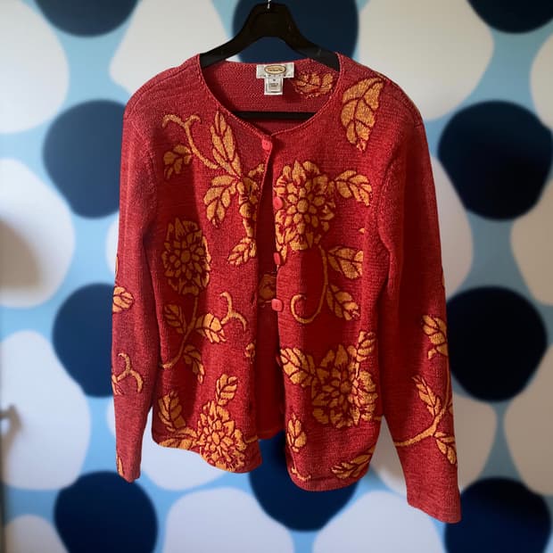 Talbots 빈티지 니트 가디건