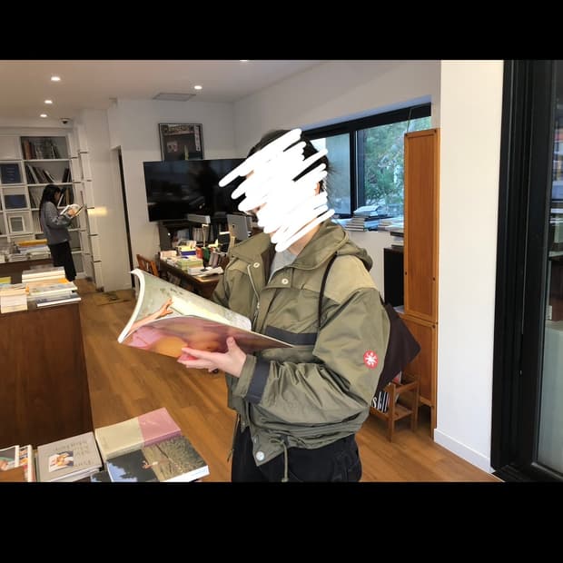 Cav empt 레더 숄더 봄버 재킷 M