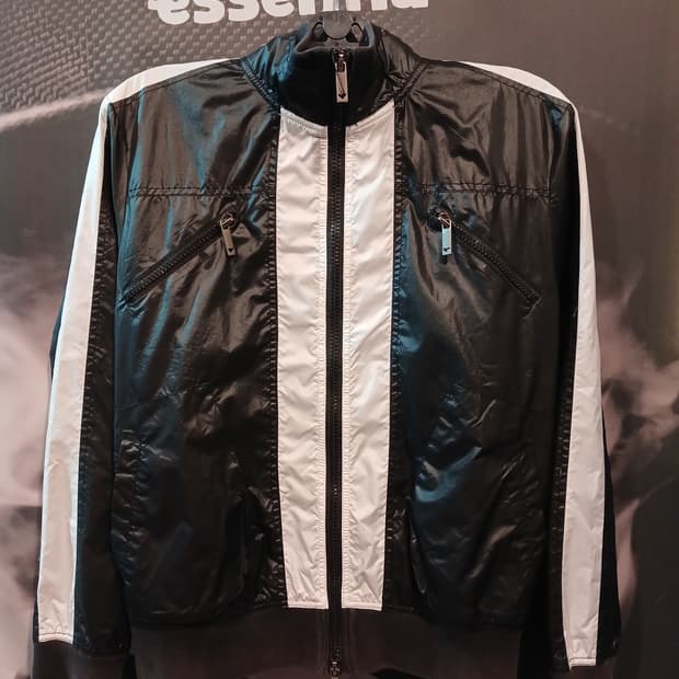 엠포리오 아르마니 익스체인지 나일론 바이커 자켓 