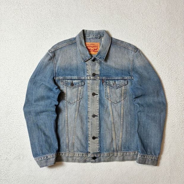 리바이스 00's 데님 워싱 트러커 자켓 PN7725