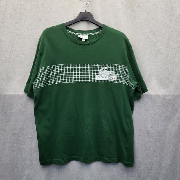 라코스테 그린 반팔 티셔츠