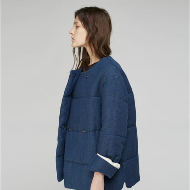 이자벨마랑 에뚜왈 린넨 코튼 누빔 패딩 자켓 36사이즈