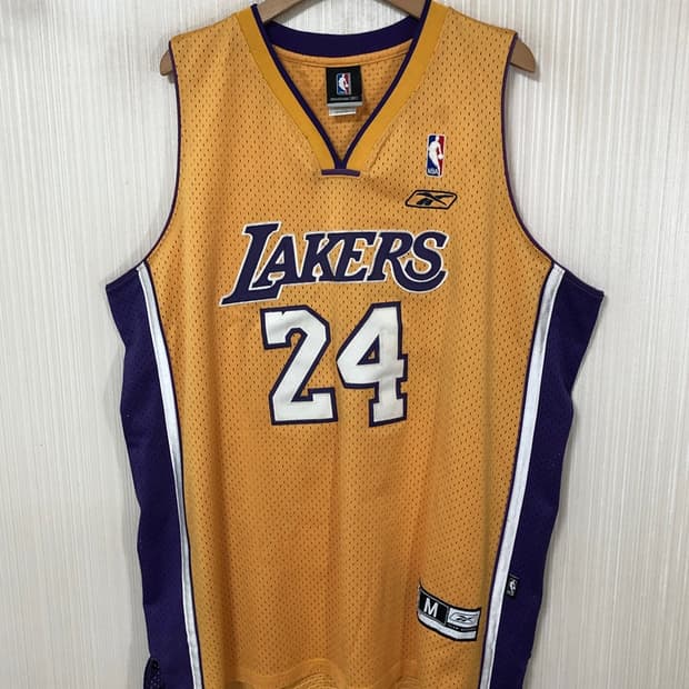 NBA 리복 LA레이커스 올드유니폼/져지 M #24 코비브라이언트