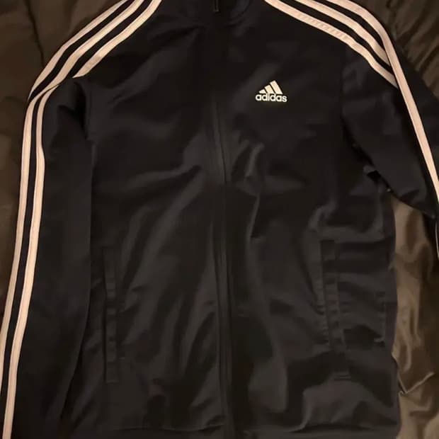 아디다스 트랙탑 져지 네이비 m