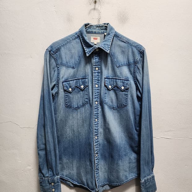 리바이스 웨스턴 데님 셔츠