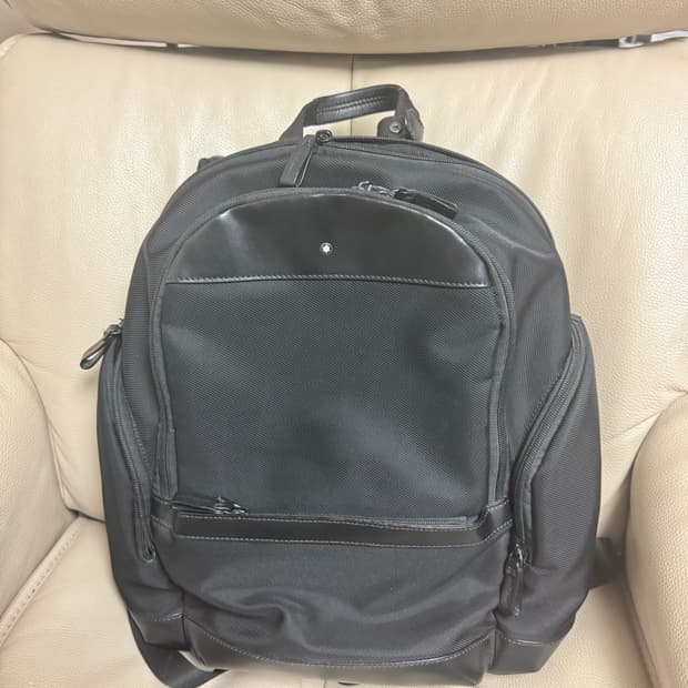 몽블랑 나이트플라이트 백팩 블랙