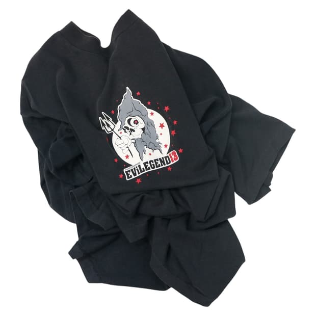 90s EVILEGEND 13 오사카 투어 밴드 티셔츠 (L)