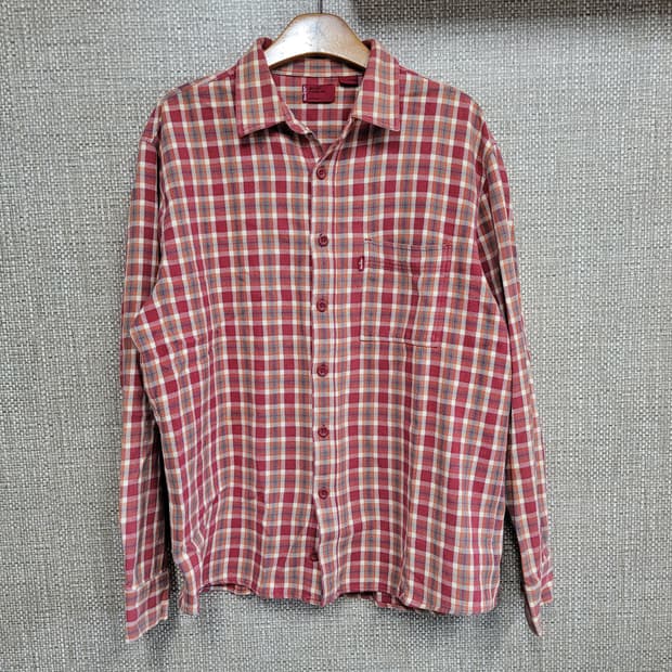 105~110사이즈 리바이스 빈티지 플란넬 셔츠 아메카지 
