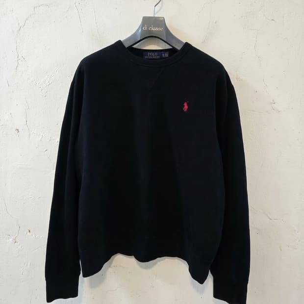 폴로 랄프로렌 블랙 맨투맨 XL
