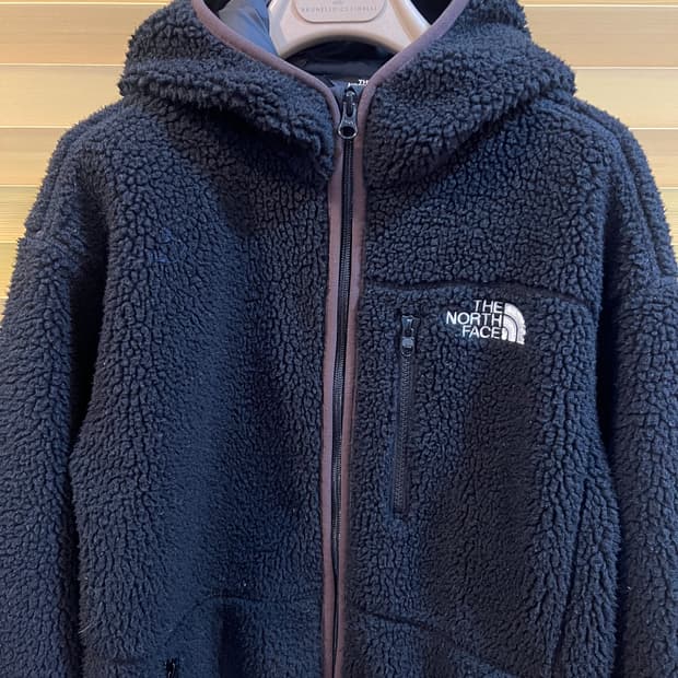 노스페이스 키즈 블랙 후리스집업점퍼 간절기롱점퍼