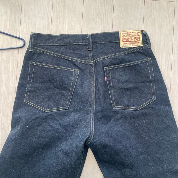 브론슨 46801XX 1946 NEX 모델 셀비지 데님 34사이즈실측32
