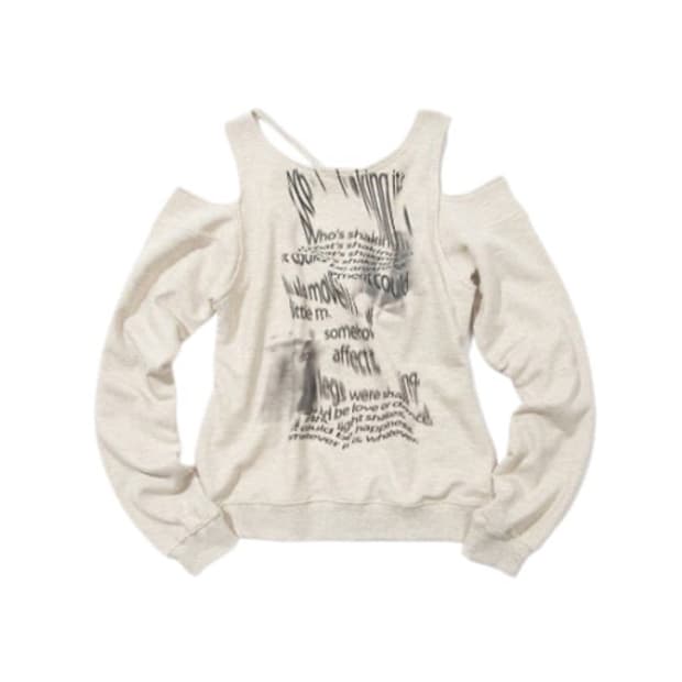 nache 나체 bare sweat shirt 베어 스웨트 셔츠 맨투맨