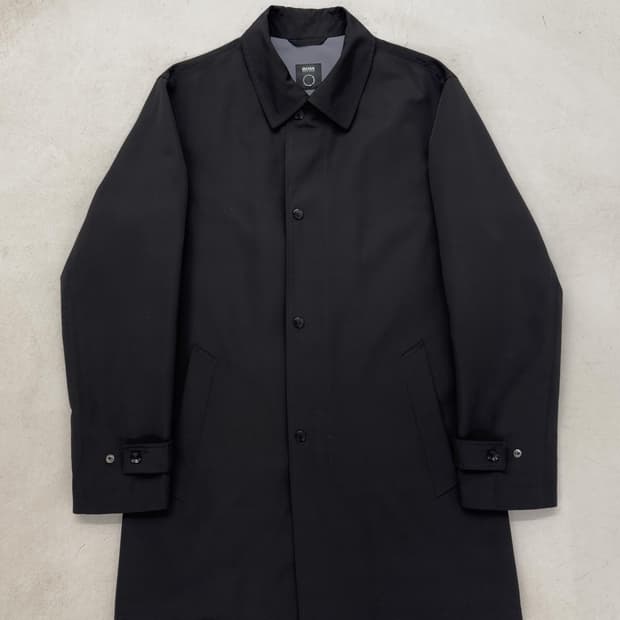 휴고 보스 나일론 코트