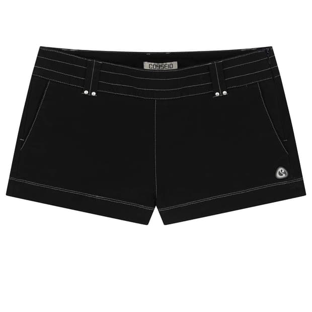 코이세이오 STUD SHORTS BLACK 반바지