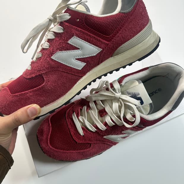 뉴발란스 574 헤리티지 레드 270
