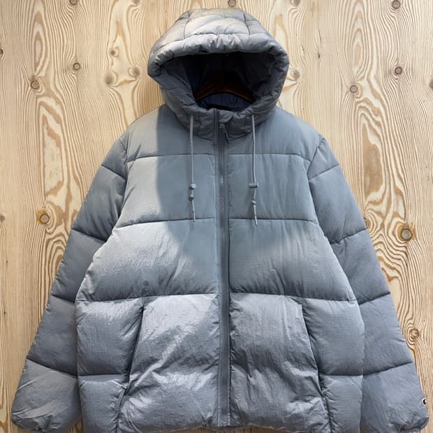 챔피온 나일론 후드 패딩