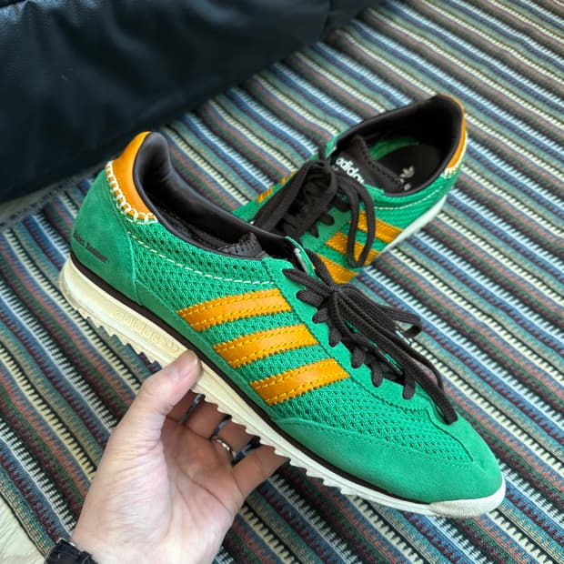 아디다스 웨일스보너 니트 그린