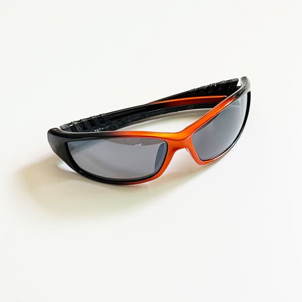 90s MAX FORCE 투톤 랩어라운드 빈티지 선글라스