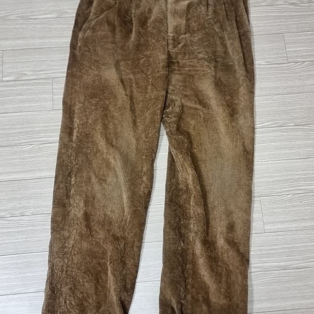 미제 usa 70~80년대 브라운 코듀로이 골덴 바지(34-35)