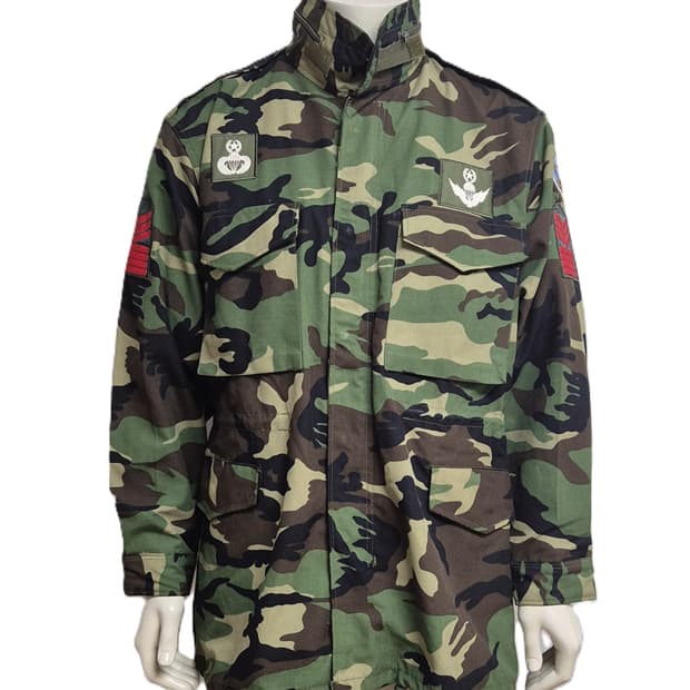 육군 구형 특전사 상사 초기형 특전야전상의 전투복 상의 자켓 (L)