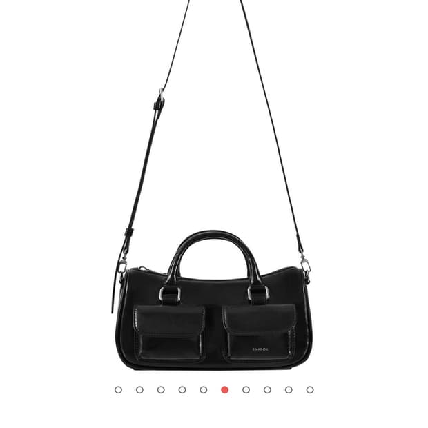 스탠드오일 츄비하프백 블랙