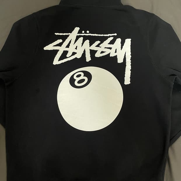 스투시 8볼 후드티