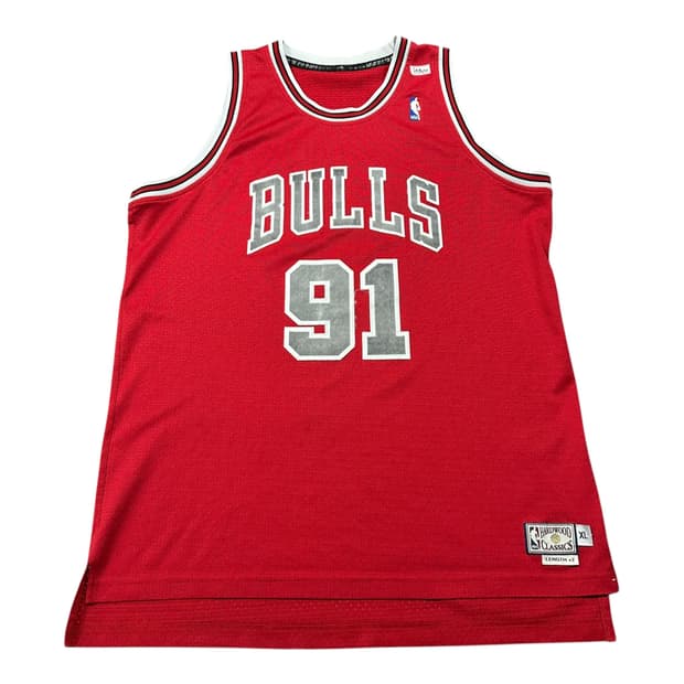 ✨ (바배) 아디다스 시카고 불스 데니스 로드맨 져지 농구 민소매 나시 